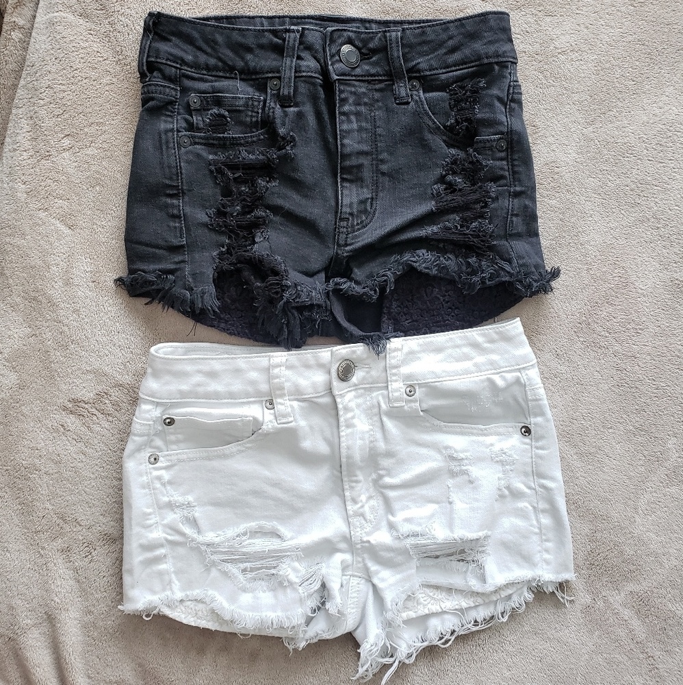 AE High Rise Shorties